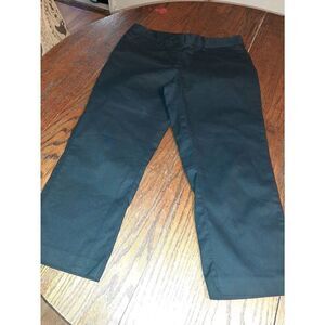 Size 6 Bass Stretch Black Cropped Capri Pants